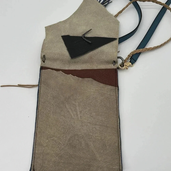 Leather Crossbody with Tassel Accent - Picture 3 of 6